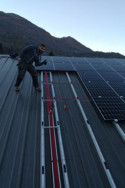 Centrale solaire &agrave; SOULOM (65)